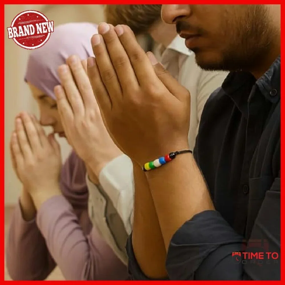 Bulk Salvation Bracelet Teaching Kit 300 Pcs with Prayer Cards